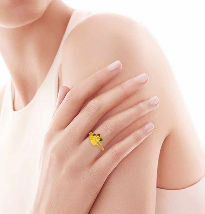 The Petals and Leaves Ring